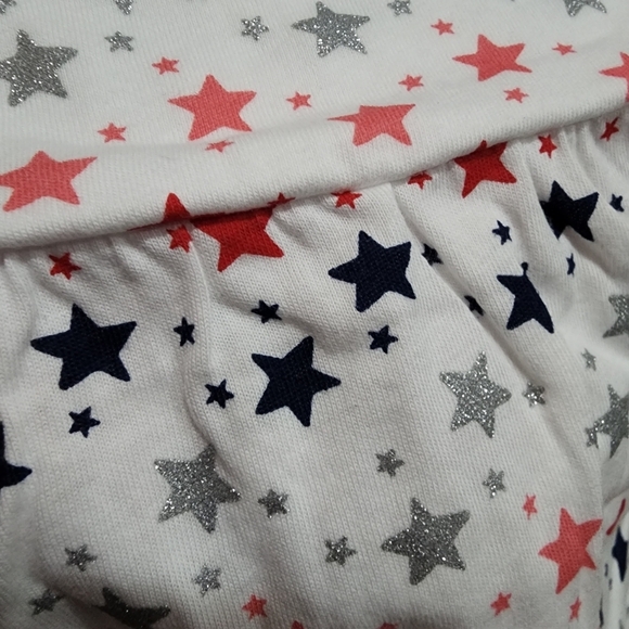 Carter's 2 piece short and tank top Red white and blue outfit Size 3MO NWT - Picture 3 of 14